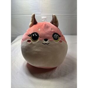 TY Squish-A-Boos Plush - ROXIE the Fox (Small Size -8 In)